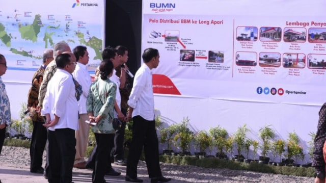 Presiden RI Resmikan 16 Lembaga Penyalur, Pertamina Penuhi Target 54 Lokasi BBM Satu Harga