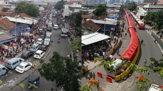 Jalan Jati Baru, Tanah Abang (Foto: Aditia Noviansyah/kumparan dan Fanny Kusumawardhani/kumparan)