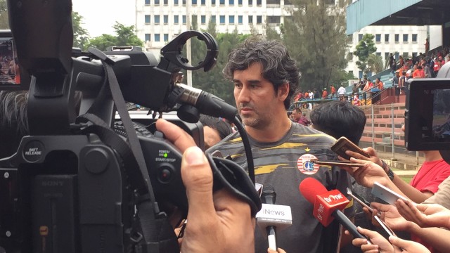 Pelatih Persija Jakarta, Stefano Cugurra Teco. (Foto: Okky Ardiansyah/kumparan)