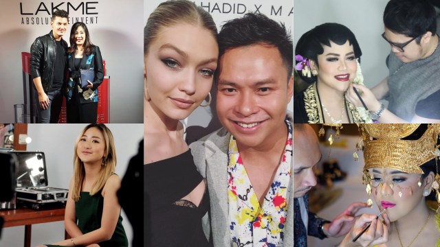 5 Make up artist yang mencuri perhatian di 2017 (Foto: Instagram @archangelachelsea, @bennusorumba, @barry_irawan, @ryanogilvy , & @marlenehariman)