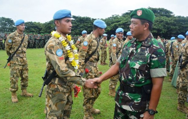 Sukses Kawal Misi Perdamaian, Anggota Satgas Konga UNIFIL 2017 Disambut Penuh Apresiasi (3)