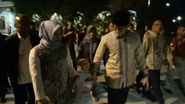 Sandiaga Uno di Pelabuhan Sunda Kelapa. (Foto: Nabilla Fatiara/kumparan)