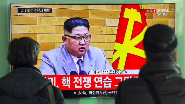 Kim Jong Un. (Foto: AFP/Jung Yeon-Je)