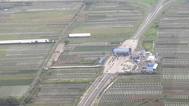 Pantauan gerbang Brexit lancar. (Foto: Fadjar Hadi/kumparan)