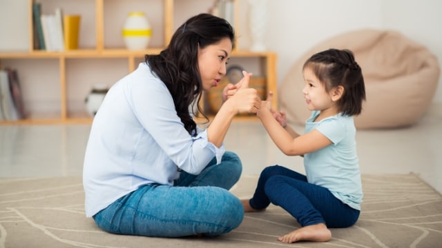 Katakan dengan anak secara tegas (Foto: Thinstock)