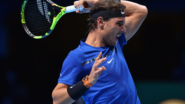 Nadal dalam final ATP World Tour. (Foto: Glyn KIRK / AFP)