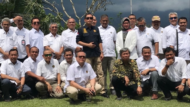 Jonan sebelum memimpin Raker ESDM (Foto: Dewi Rachmat Kusuma/kumparan)