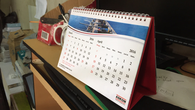 Tempat percetakan kalender (Foto: Yuana Fatwalloh/kumparan)