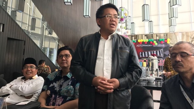 Presiden PKS berikan keterangan pers. (Foto: Dok. Istimewa)