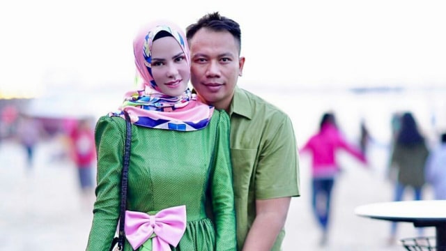 Angel Lelga dan Vicky Prasetyo (Foto: Instagram @vickyprasetyo777)