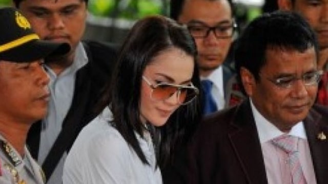 Jennifer Dunn saat dipanggil KPK. (Foto: Antara)