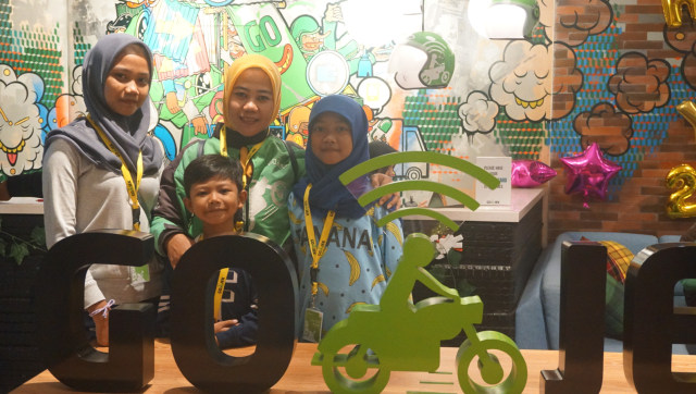 Siti Qomariyah, driver GO JEK