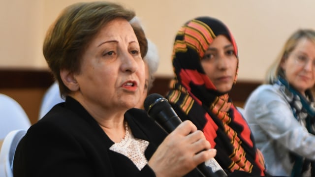 Shirin Ebadi (Foto: AFP/Orlando Sierra)