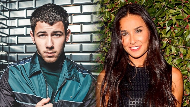 Nick Jonas dan Demi Moore (Foto: Instagram @nickjonas @demi.moore)