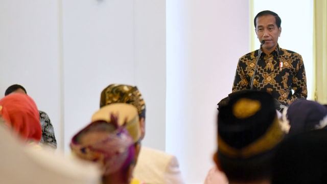 Presiden Jokowi dan Raja serta Sultan se-Nusantara (Foto: Dok. Biro Pers Setpres)