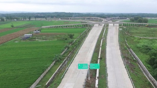 Jalan Tol Solo-Ngawi yang Siap Beroperasi (Foto: Dok. Jasa Marga)