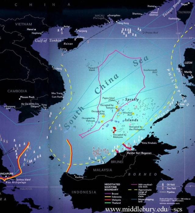 China akan Kuasai Indonesia Melalui Peta Nine Dash Line