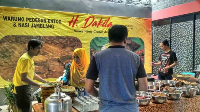 Pedesan Entog dan Nasi Jamblang H. Dakila Ramaikan Kuliner Cirebon