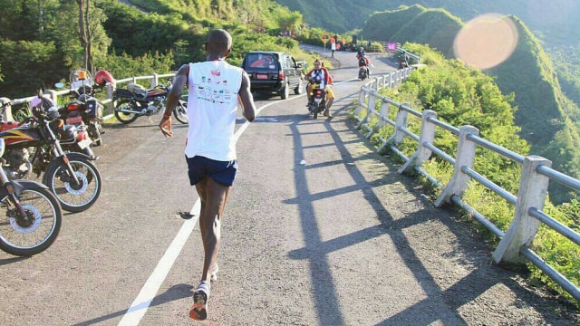 Jogging di lereng Kelud (Foto: Instagram @dolankediri)