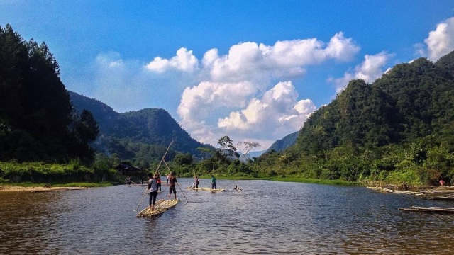 Pemandangan cantik Kapalo Banda Taram (Foto: Instagram @dealypratama)