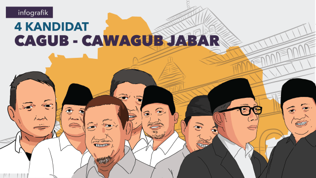 Cagub Cawagub Jawa Barat (Foto: Faisal Nu'man/kumparan)