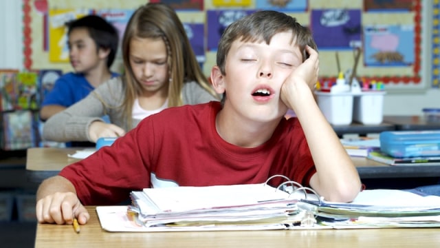 Tidur di Kelas (Foto: Dok. Thinkstock)