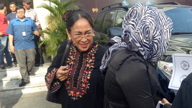 Sukmawati Soekarnoputri di Kantor DPP PKB (Foto: Fahrian Saleh/kumparan)