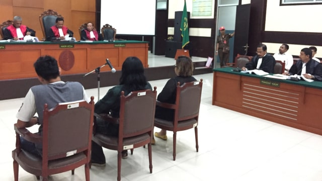 Sidang saksi dari kasus pengeroyokan Ir Hermansyah (Foto: Andreas Ricky Febrian/kumparan)