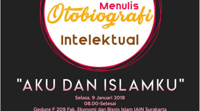 Penerbit Mizan dan IAIN Surakarta Gelar Workshop Menulis Otobiografi