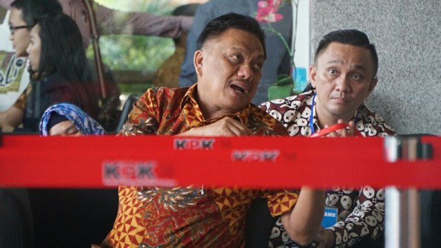 Gubernur Sulawesi Utara Olly Dondokambey di KPK (Foto:  Irfan Adi Saputra/kumparan)