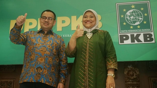 Dukungan PKB untuk Sudirman Said dan Ida Fauziah (Foto: Nugroho Sejati/kumparan)