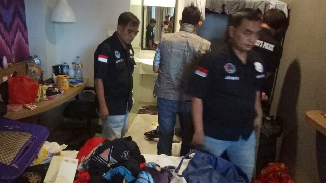 Anggota DPD yang tertangkap di Hotel Fave (Foto: Dok. Istimewa)