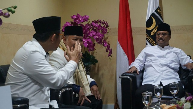 PKS beri dukungan kepada cagub Jatim, Gus Ipul. (Foto: Irfan Adi Saputra/kumparan)