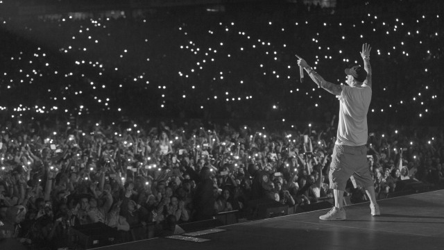 Konser Eminem (Foto:  Facebook Eminem)