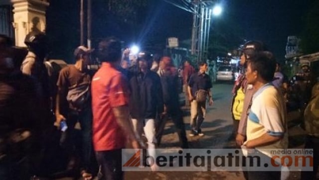 Pendukung Samsul Ashar Demo Ketua PDIP dan Hanura Kota Kediri