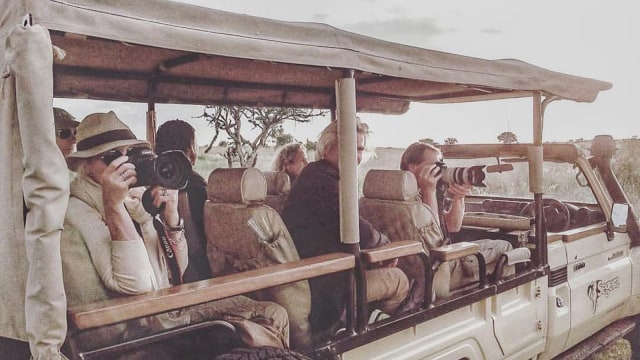 Safari di Segera Retreat, Kenya. (Foto: Instagram @naypalad)