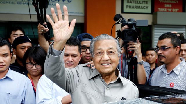 Mantan Perdana Menteri Malaysia Mahathir Mohamad (Foto: REUTERS/Lai Seng Sin )