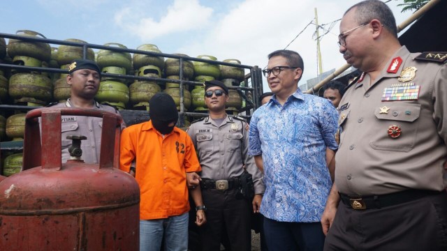 Rilis gas oplosan di Cipondoh, Tangerang. (Foto: Iqbal Firdaus/kumparan)