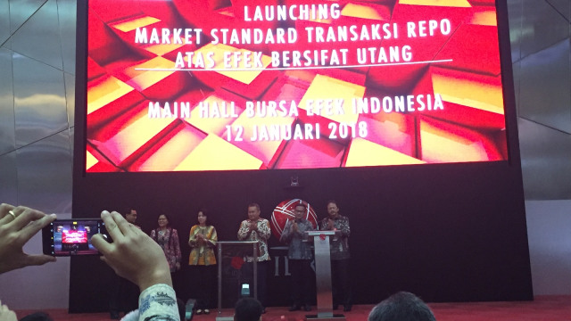 Peluncuran Market Standard Transaksi Repo. (Foto: Ema Fitriyani/kumparan)