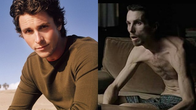 Christian Bale di film The Machinist (Foto: Instagram @Christianbale_, @skeletor_is_thicc)