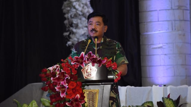 Panglima TNI Marsekal Hadi beri pesan Natal (Foto: Dok. Puspen TNI)