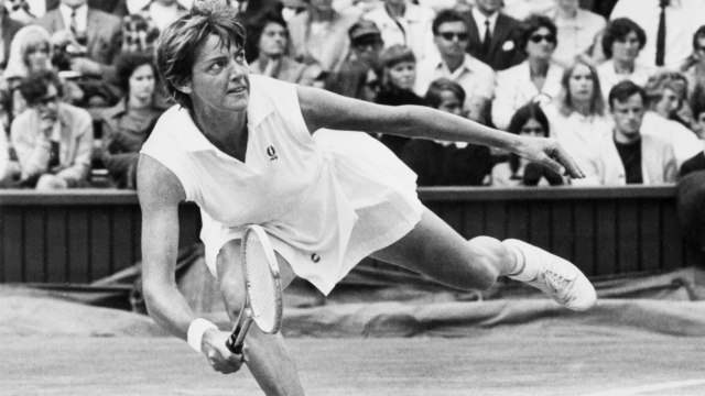 Margaret Court di Wimbledon 1970. (Foto: CENTRAL PRESS / AFP)