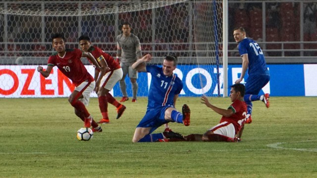 Babak Kedua Timnas Indonesia vs Islandia (Foto: kumparan/Fanny Kusumawardhani)