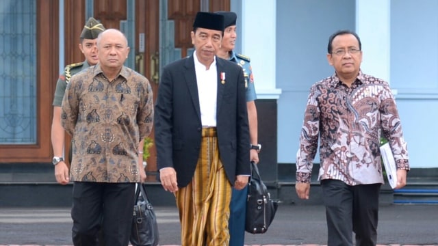 Joko Widodo Terbang ke Pekalongan (Foto: Dok. Biro Pers Setpres)