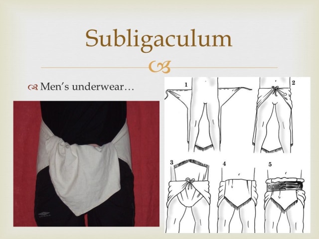 Subligaculum (Foto: Dok.  SlidePlayer.oom)