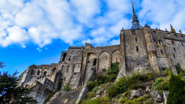 Pulau Mont Saint-Michel, Prancis (Foto: Pixabay)