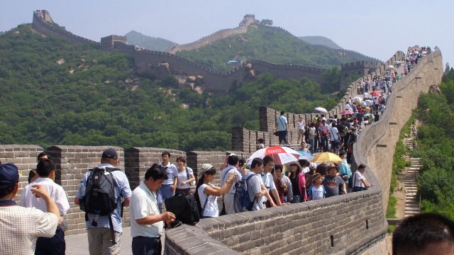 Tembok Besar China. (Foto: Pixabay)