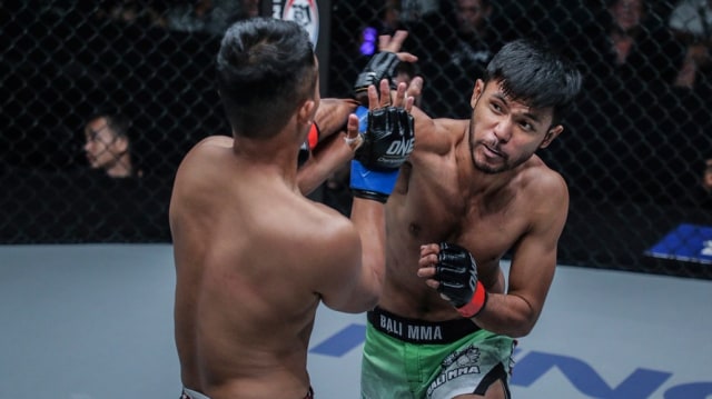 Riski Umar, petarung MMA Indonesia. (Foto: Dok. ONE Championship)