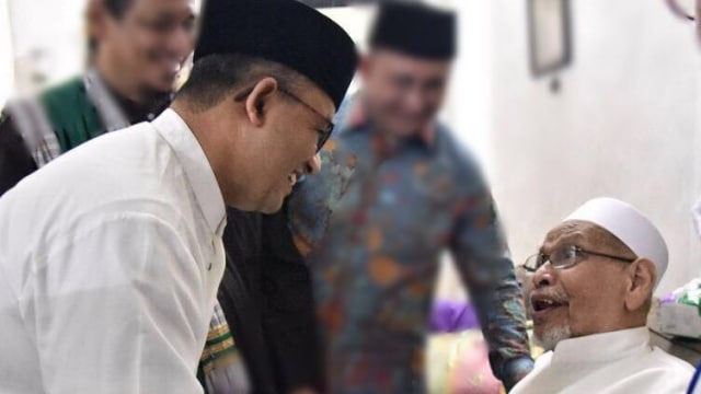 Kenangan terakhir Anies dengan Habib Al Habsy (Foto: Dok. Anies Baswedan)