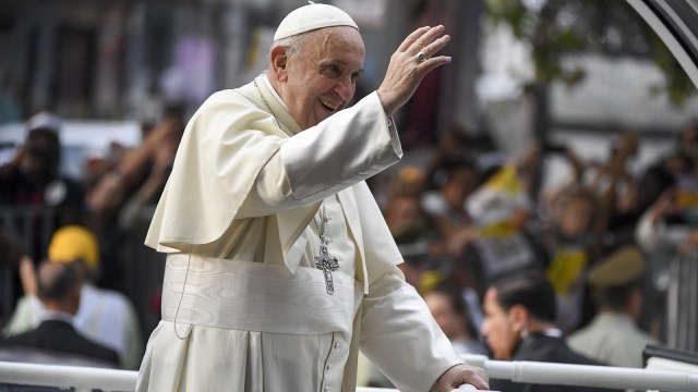 Paus Fransiskus. (Foto: AFP/Eitan Abramovich)